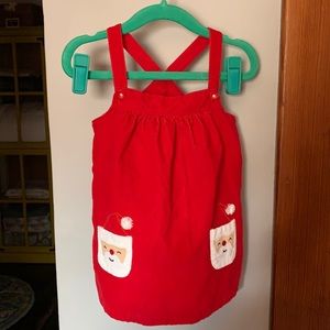 Carter’s Santa Holiday Jumper Dress